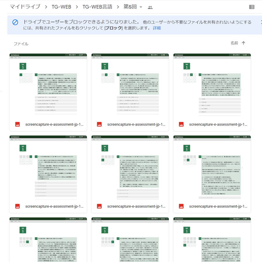 【言語】TG-WEB問題集　スクショ（※解答集ではありません）【27卒・28卒対応】